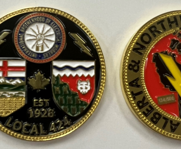 Challenge Coin- AB/NWT Glow